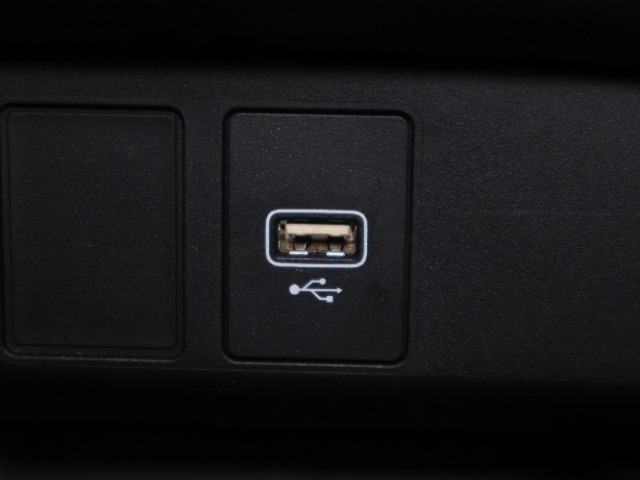 USBオーディオ用ソケットがついていますので携帯電話などを接続すれば音楽等の再生が可能です！