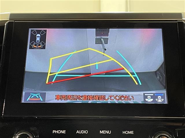 【バックカメラ】駐車が苦手な方でも映像で後方の安全確認もしっかり♪見えない死角の部分や距離感などモニター確認することが可能です！