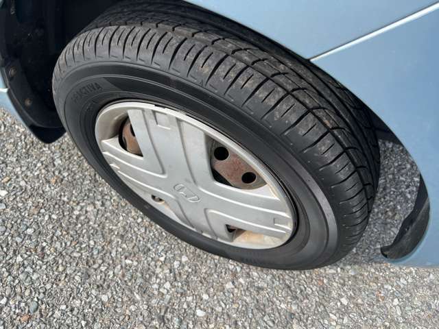 タイヤもまだまだ使えます！