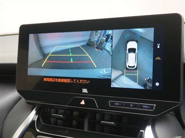 バックガイドモニターで、後方を確認しながら安心して駐車することができます。運転初心者も熟練者も必須の機能ですよ！