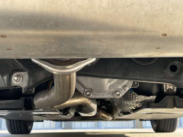 車体下部の状態
