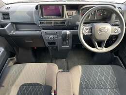 【インパネ全体】全方位で視界が広く、高い目線で運転もしやすいです！