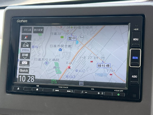 ナビも付いてますので、知らない道でのドライブも快適＆安心です。