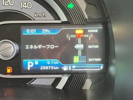 カラー液晶インフォメーションディスプレイは車両の様々な情報を切り替えて表示する事が可能！