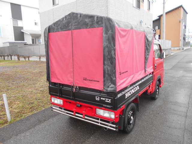 幌は外す事もできます