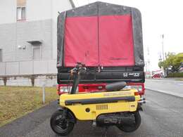 イメージとしてモトコンポを撮影しましたゴリラやモンキーを積むといいよね