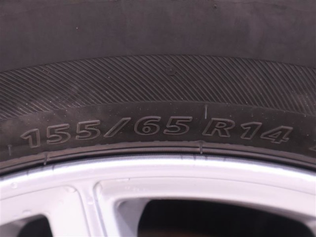 155/65R14   タイヤサイズです。　タイヤのご相談も石川トヨペットカローラにお任せください