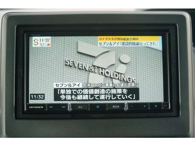 鮮やかなフルセグ対応！