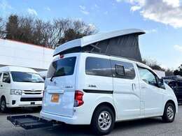 R3　NV200バネットワゴン　TOWAモータース製ツェルトNV　乗車定員4名　就寝定員目安4名　車両サイズ440cm×169cm×200cm　ナビ　ETC　Bカメラ　ドライブレコーダー　1オーナー