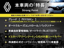 本車両の主な特徴をまとめました。上記の他にもお伝えしきれない魅力がございます。是非お気軽にお問い合わせ下さい。