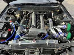 HKS2.8L　Stepl86.5KIT　ヘッド・ブロックオーバーホール　ピストンコンロットバランス処理　HKS大容量オイルポンプKIT　HKSバルブスプスプリングSET　HKSGTIII2530KIT　等々です