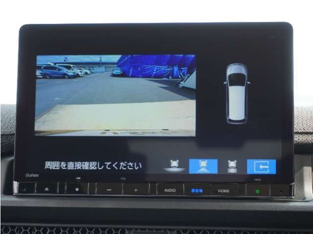 ◆バックカメラ◆リバースにするだけで映ります、後方の安全確認や、狭い駐車場での車庫入れ、雨の日や夜間など視界の悪い時に便利です！安全にバックする為には欠かせない装備です。