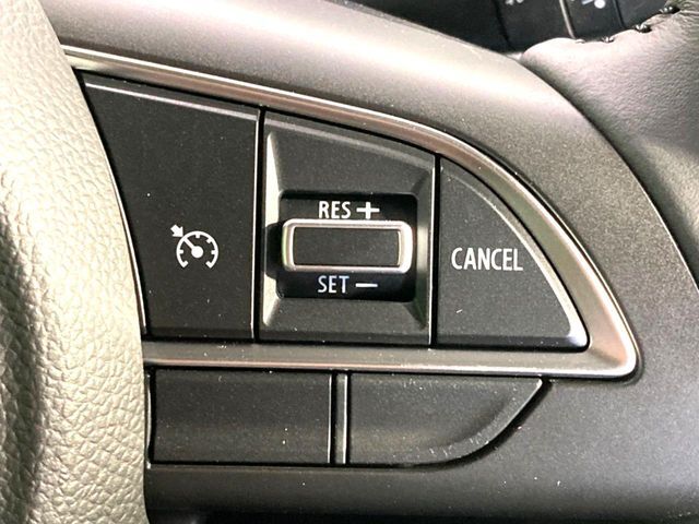 【クルーズコントロール】高速道路もラクラク走行。アクセルを離しても一定速度で走行ができ、長距離運転時の負担を軽減！加速・減速も簡単なスイッチ操作で調整できます。