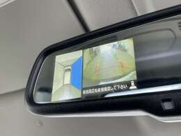 【バックミラー】大きくて見やすいので、後方を見るときも安心です！