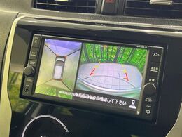 【アラウンドビューモニター】専用のカメラにより、上から見下ろしたような視点で360度クルマの周囲を確認することができます☆死角部分も確認しやすく、狭い場所での切り返しや駐車もスムーズに行えます。