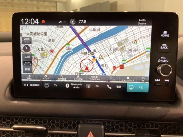 純正ナビ搭載です。知らない道も安心ですね！