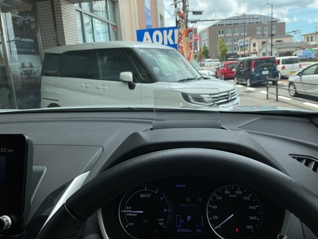 ヘッドアップディスプレイ♪