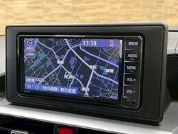 【純正メーカーナビ】装備でフルセグTV視聴やBluetooth等充実装備。