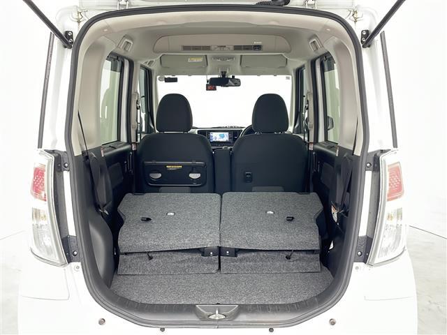 【シートアレンジ】乗せる人数、荷物によってシートをアレンジすれば、ダンボールなどの大きい荷物や、釣り具などの長尺物も載せられそうですね！