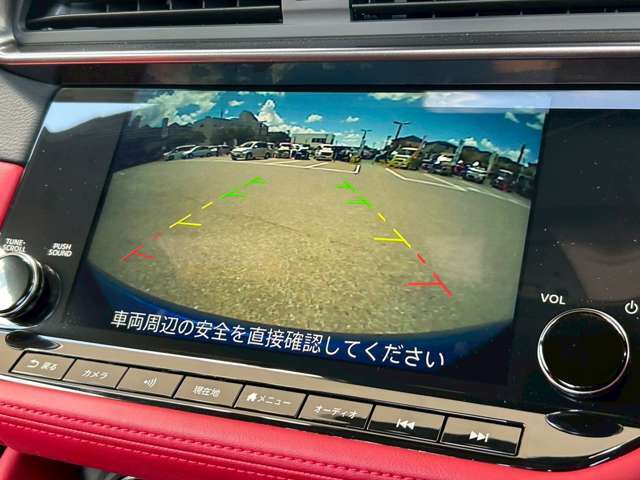 バックビューモニターで駐車の際に後方確認がしやすいです。
