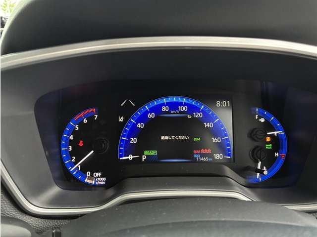 スピードメーターの写真です