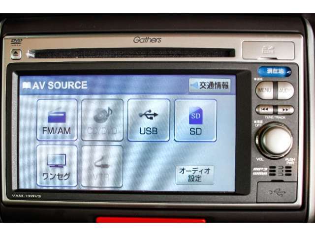 ■ナビ■ルート案内はもちろんですが、CDやDVD再生もできます！