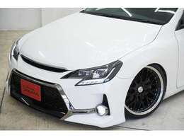 マークXのスポーティさのあるG’sバンパーで製作しております！！