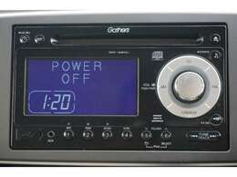 【CDプレイヤー】CDプレイヤーは、Honda純正の『Gathers WX-128CU』を装備。