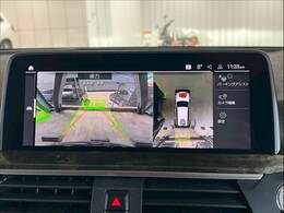 【全周囲モニター】を装備しております。全周囲カメラで危険察知。狭い駐車場でも安心して駐車できますね。
