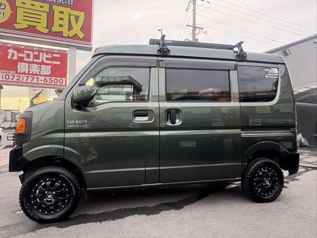 ルーフマーカー　ルーフラック　13インチアルミ　NARDIステアリング　FUJITSUBOマフラー　スロコン