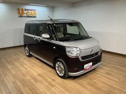 落ち着いたブラウン2トーンカラーのムーヴキャンバスが登場！運転がしやすい1台です♪