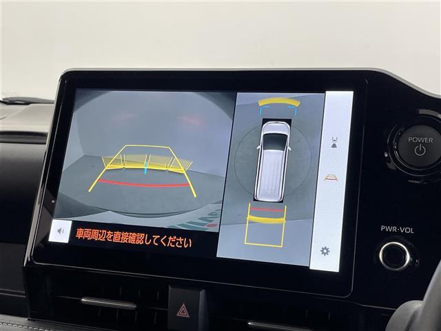 【全方位カメラ】上から見下ろしたように駐車が可能です。安心して縦列駐車も可能です♪