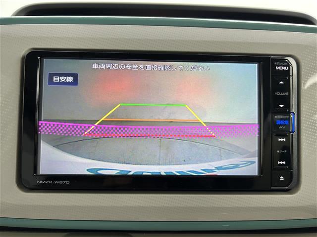 【　バックカメラ　】便利なバックカメラ装備で安全確認を頂けます。駐車が苦手な方にもオススメな便利機能です♪