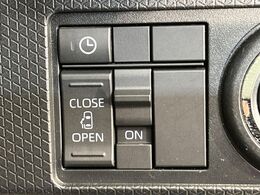 【パワースライドドア】スマートキーや運転席のスイッチでスライドドアの開閉が可能♪電動だから力を入れてドアを開ける必要が無く、小さいお子様でも、重い荷物を持っている時もラクに開け閉めできます♪