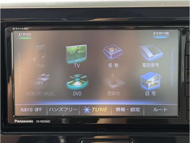 Panasonicのナビになります