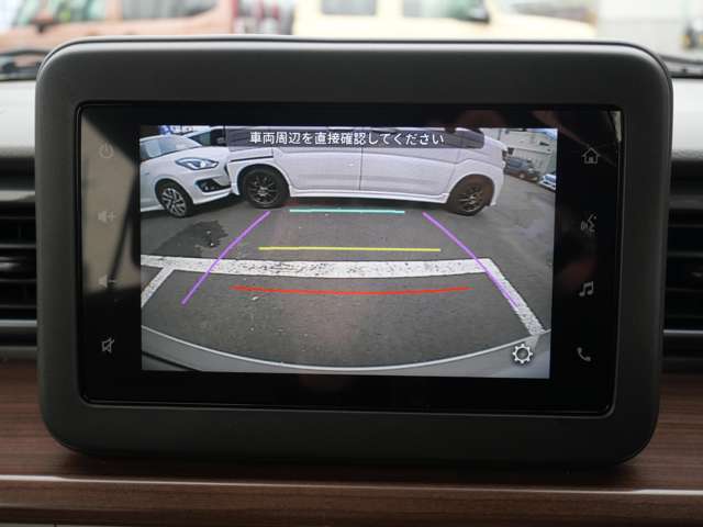 バックカメラも装備！