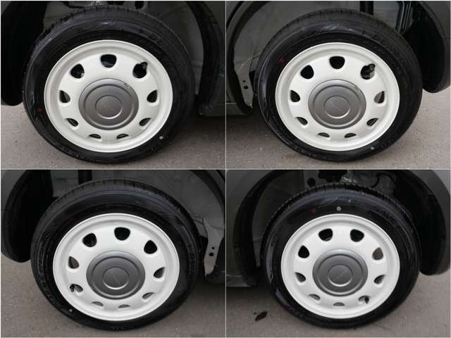 純正ホイールカバーはボディに合ったデザインです☆お洒落は足元から！社外アルミの販売も行っております！お気軽にご相談ください☆
