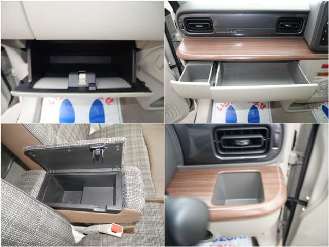 室内を広く便利に活用する収納スペースも豊富！