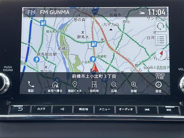 【純正ナビ】専用設計で車内の雰囲気にマッチ！ナビ利用時のマップ表示は見やすく、いつものドライブがグッと楽しくなります！