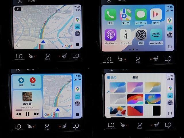 レザーpkg/茶革/ACC/BSM/LKA/ナビTV/Bカメラ/CarPlay/BTオーディオ/スマキー/アイドリングSTOP/ヒーター付Pシート/PWバックドア/LEDヘッド/オートHiビーム/禁煙車/記録簿/