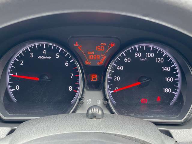見やすいスピードメーター