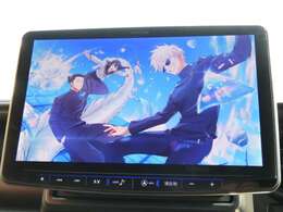アルパインの11インチ大画面ナビゲーション付き！！その他、バックカメラ、Bluetooth、DVD、地デジ等装備！！