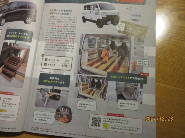 遊カ～ズのキャンパーバンはカーセンサーのバンライフ特集に掲載頂き紹介されました。
