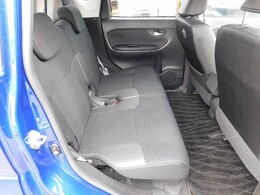 後部座席です。