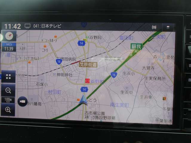ナビゲーションがついているので自宅を登録しておけばどこへ出かけても道に迷うことはありません。