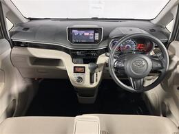 【インパネ全体】全方位で視界が広く、高い目線で運転もしやすいです！