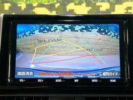 【バックカメラ】駐車時に後方がリアルタイム映像で確認できます。大型商業施設や立体駐車場での駐車時や、夜間のバック時に大活躍！運転スキルに関わらず、今や必須となった装備のひとつです！