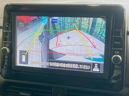 【アラウンドビューモニター】専用のカメラにより、上から見下ろしたような視点で360度クルマの周囲を確認することができます☆死角部分も確認しやすく、狭い場所での切り返しや駐車もスムーズに行えます。