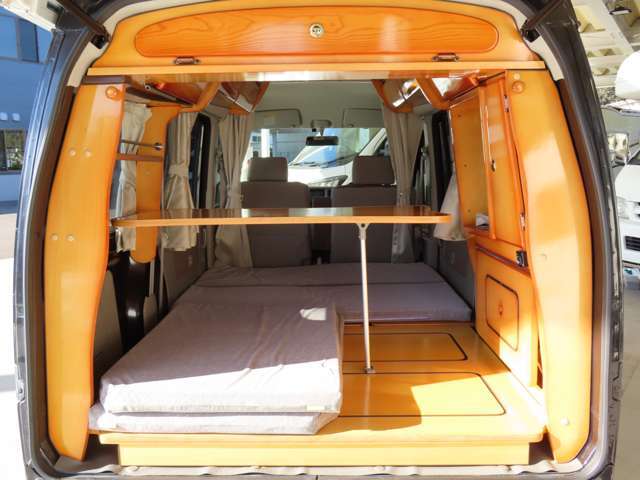 車両サイズは339×147×195♪乗車人数：4名　就寝人数目安：4名です♪