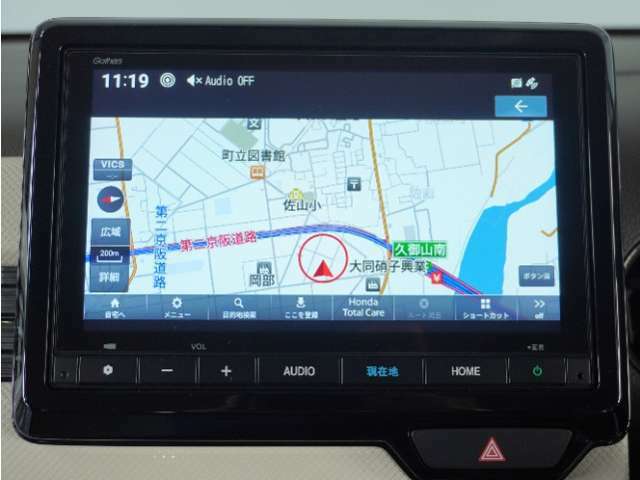 ◆ホンダ純正ナビ◆初めての場所もナビゲーションがご案内！楽しい旅行をサポートします。